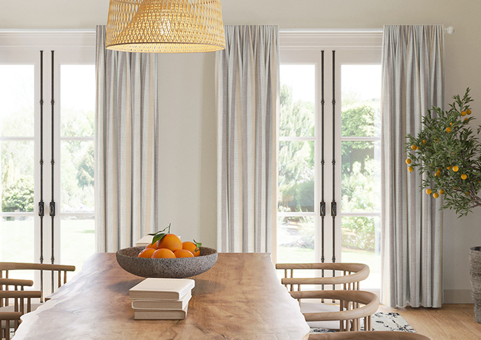 Abilene Stripe, Dustbowl - Made to Measure Curtains - Image 3